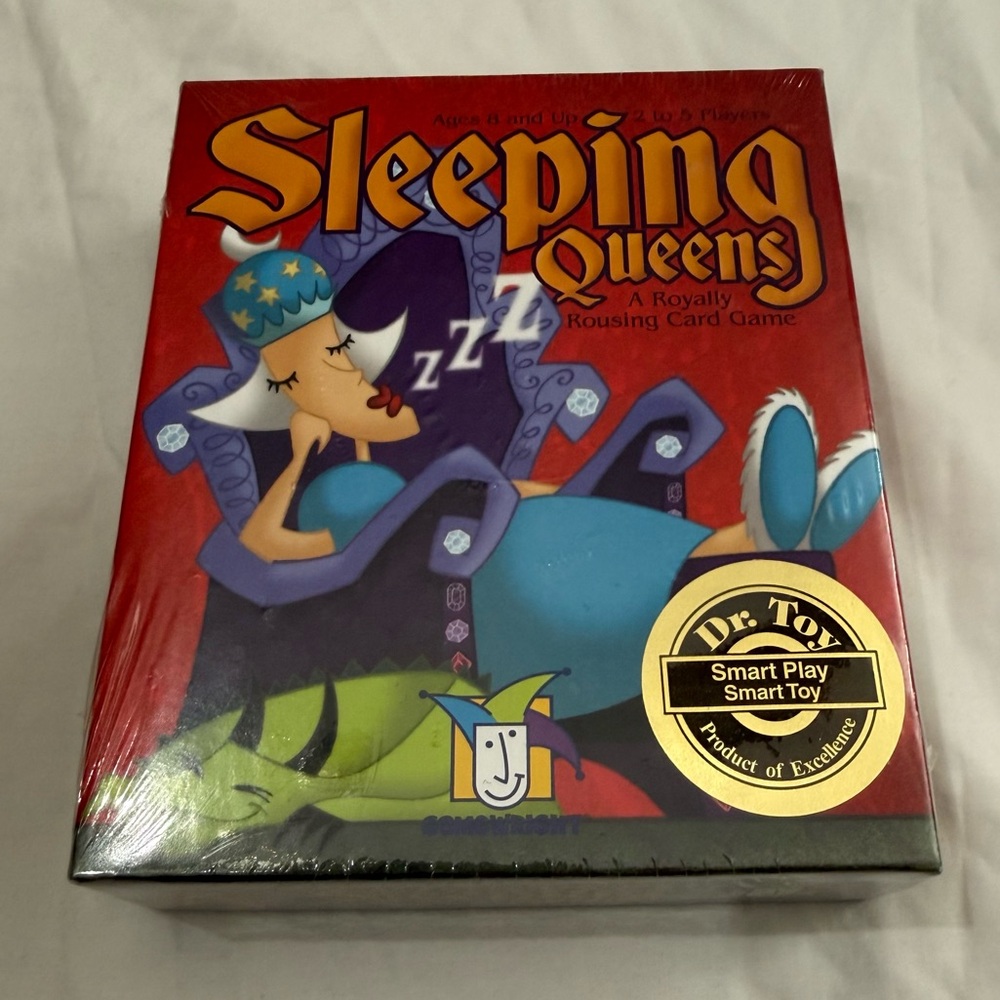 Gamewright Sleeping Queens Card Game for Kids & Families Brand New Sealed 2005